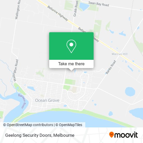 Geelong Security Doors map