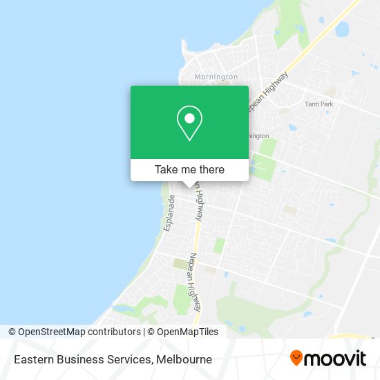 Mapa Eastern Business Services