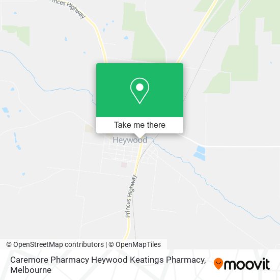 Caremore Pharmacy Heywood Keatings Pharmacy map