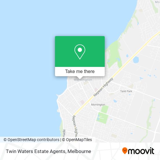 Twin Waters Estate Agents map