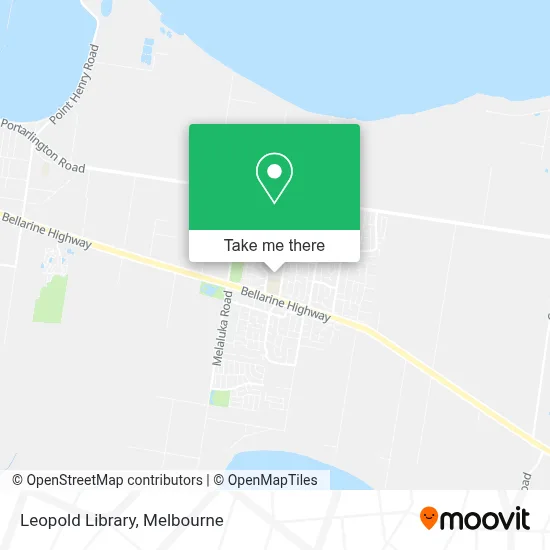 Mapa Leopold Library