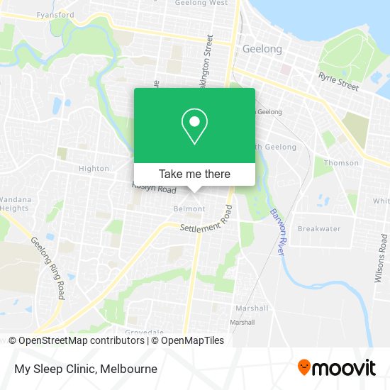 My Sleep Clinic map