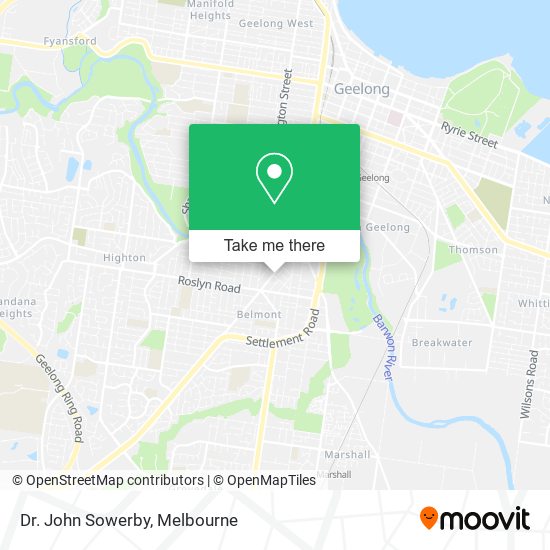 Dr. John Sowerby map