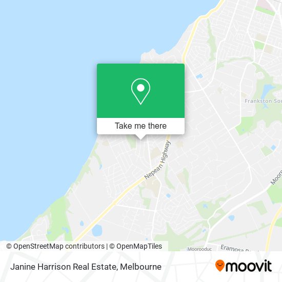 Janine Harrison Real Estate map