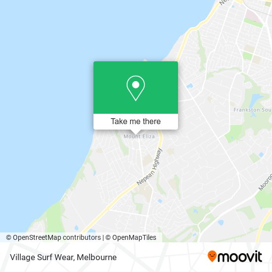 Village Surf Wear map