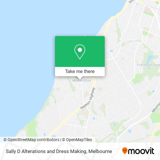 Sally D Alterations and Dress Making map