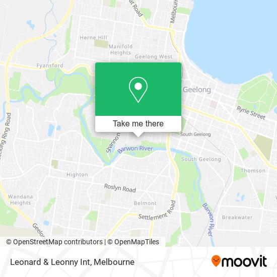 Leonard & Leonny Int map