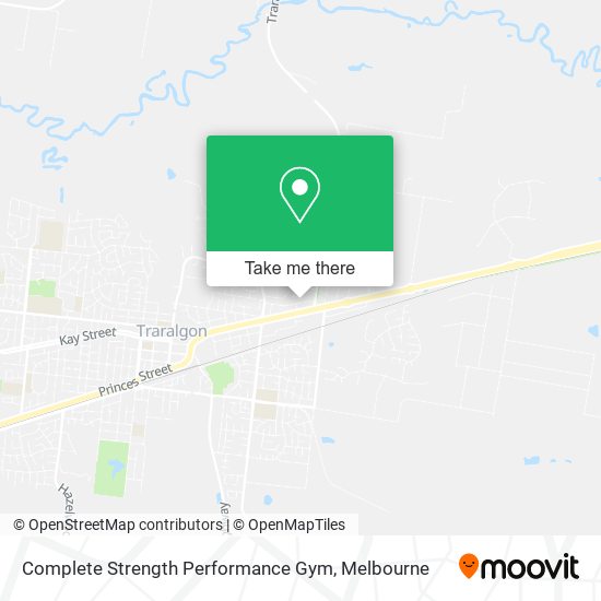 Complete Strength Performance Gym map