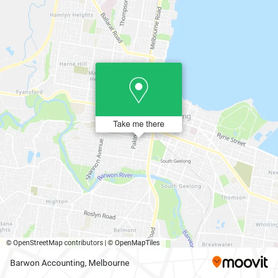 Mapa Barwon Accounting