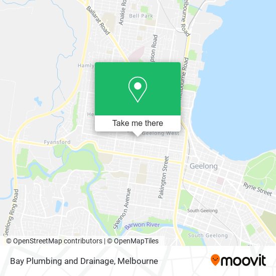 Bay Plumbing and Drainage map
