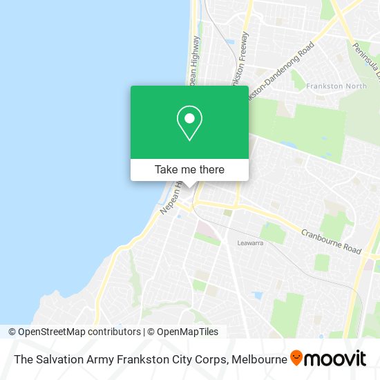 Mapa The Salvation Army Frankston City Corps