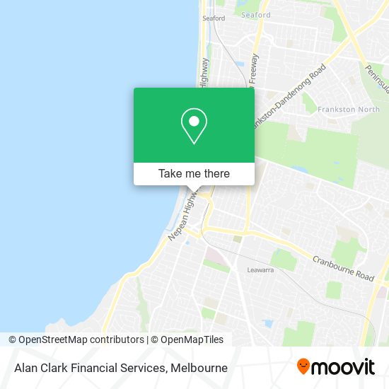 Alan Clark Financial Services map