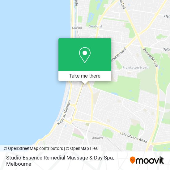 Mapa Studio Essence Remedial Massage & Day Spa