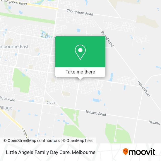 Little Angels Family Day Care map