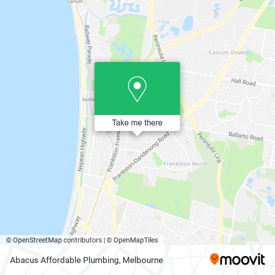 Abacus Affordable Plumbing map