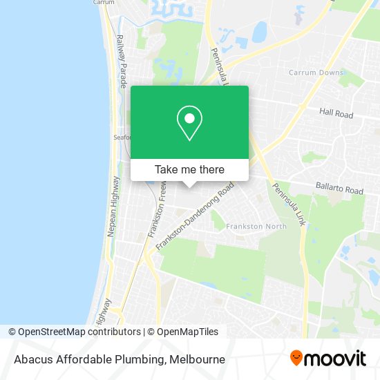 Mapa Abacus Affordable Plumbing