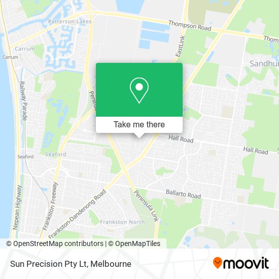 Sun Precision Pty Lt map
