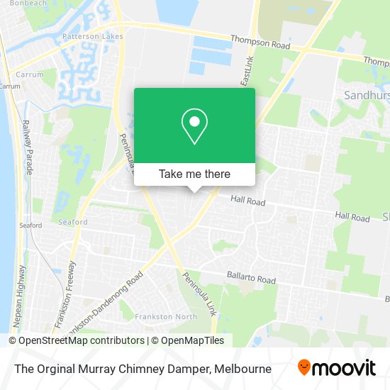 Mapa The Orginal Murray Chimney Damper