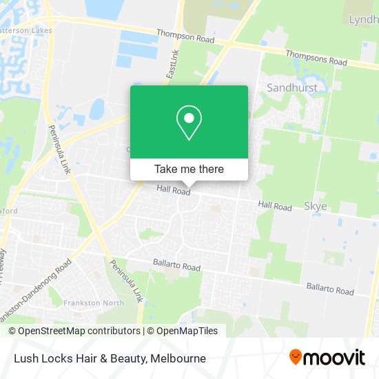 Lush Locks Hair & Beauty map