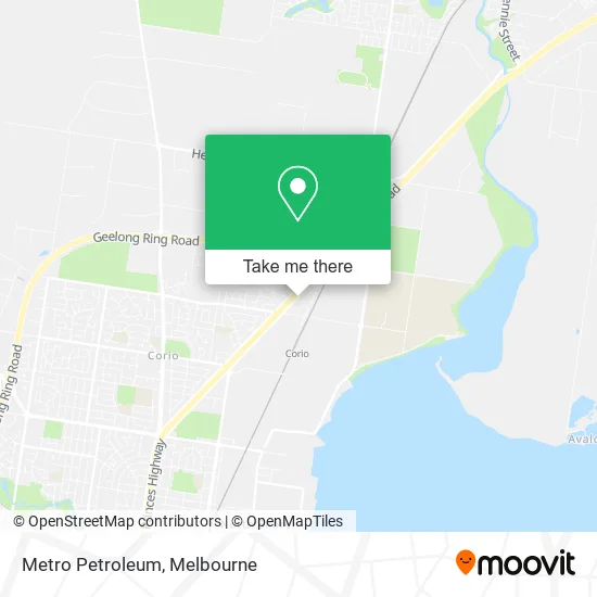 Metro Petroleum map