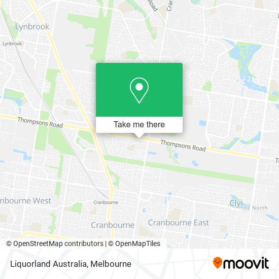 Liquorland Australia map