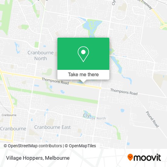 Village Hoppers map