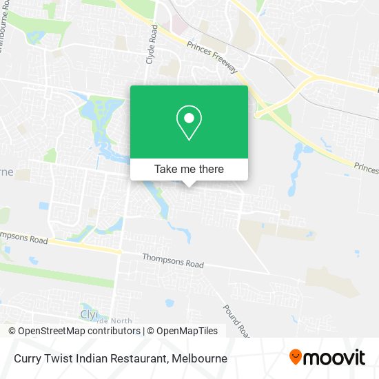 Curry Twist Indian Restaurant map