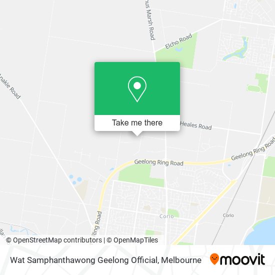 Wat Samphanthawong Geelong Official map
