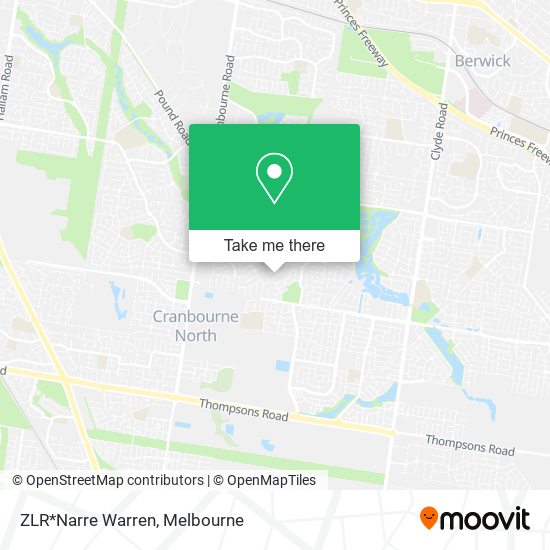 ZLR*Narre Warren map