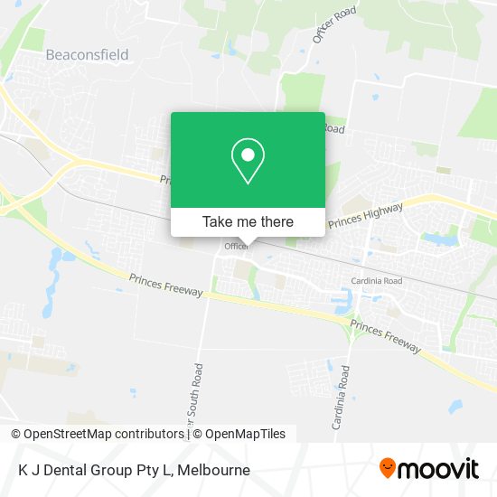 K J Dental Group Pty L map