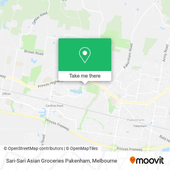 Sari-Sari Asian Groceries Pakenham map