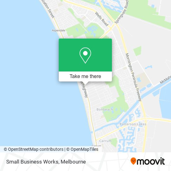 Mapa Small Business Works