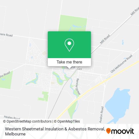 Western Sheetmetal Insulation & Asbestos Removal map