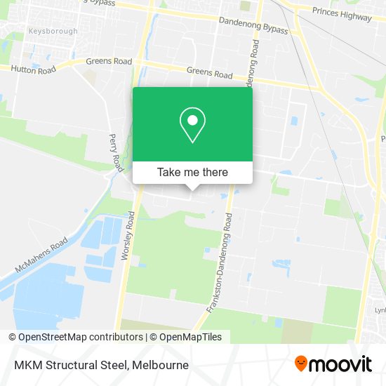 MKM Structural Steel map