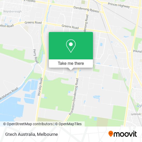 Mapa Gtech Australia