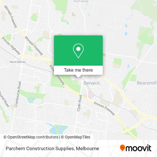 Parchem Construction Supplies map