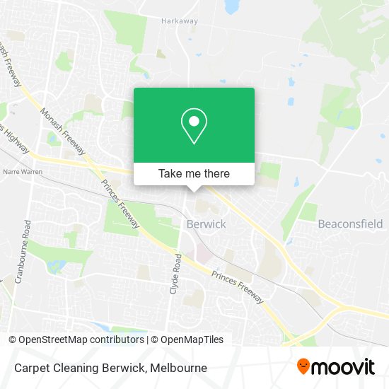 Mapa Carpet Cleaning Berwick