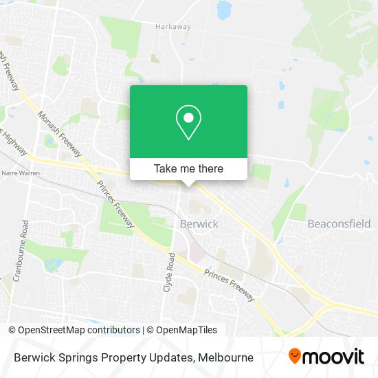 Mapa Berwick Springs Property Updates