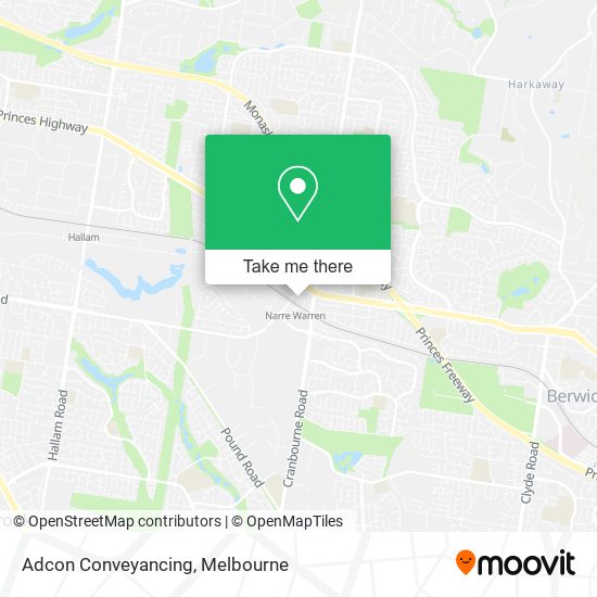 Adcon Conveyancing map