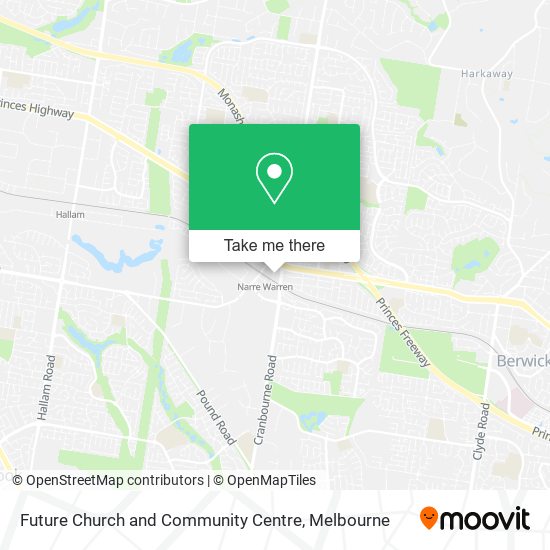 Future Church and Community Centre map