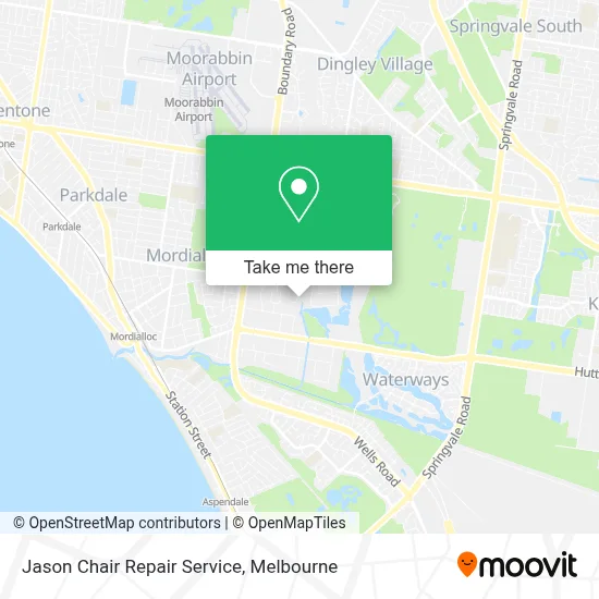 Mapa Jason Chair Repair Service