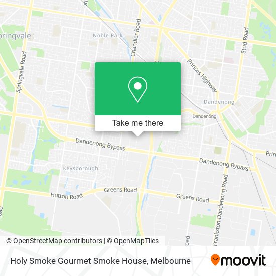 Holy Smoke Gourmet Smoke House map