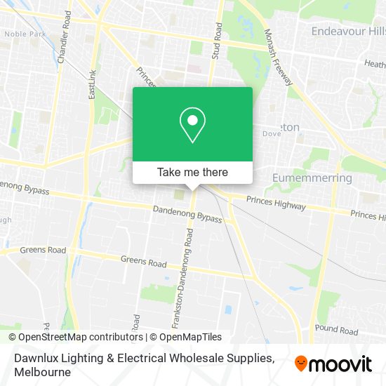 Dawnlux Lighting & Electrical Wholesale Supplies map