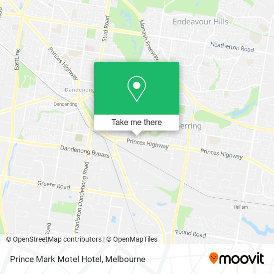 Prince Mark Motel Hotel map