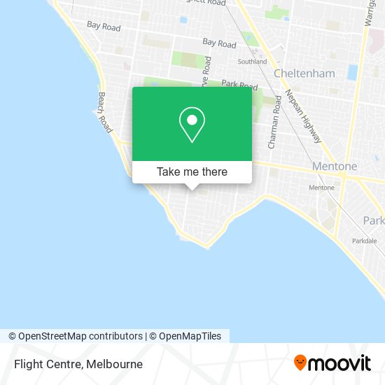 Flight Centre map