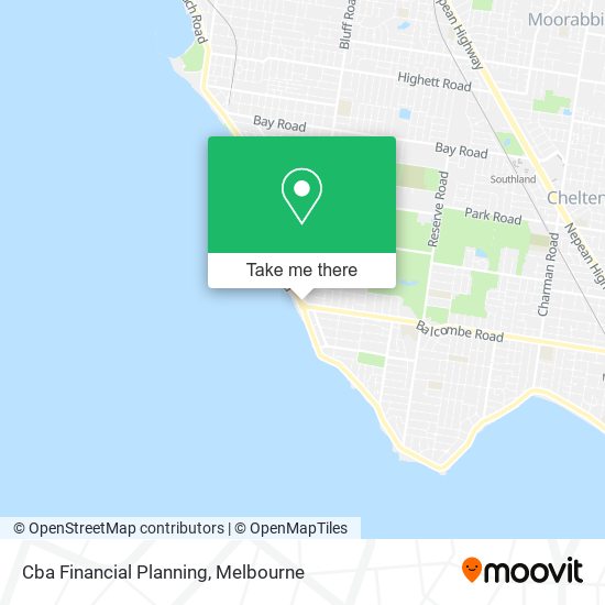 Cba Financial Planning map