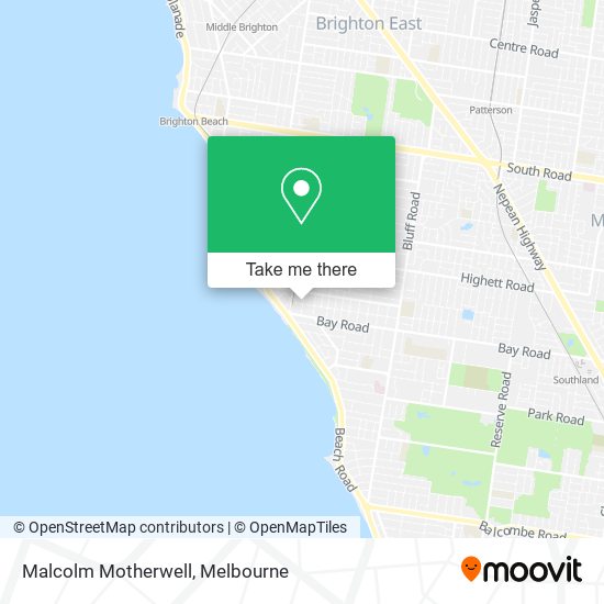 Malcolm Motherwell map