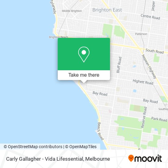 Carly Gallagher - Vida Lifessential map