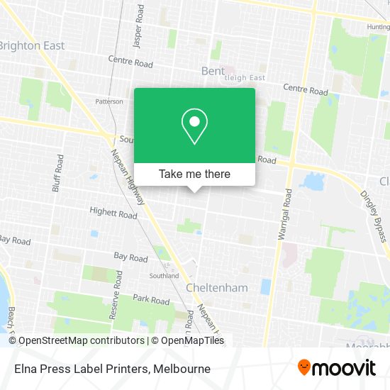 Elna Press Label Printers map