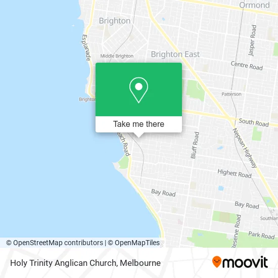 Holy Trinity Anglican Church map